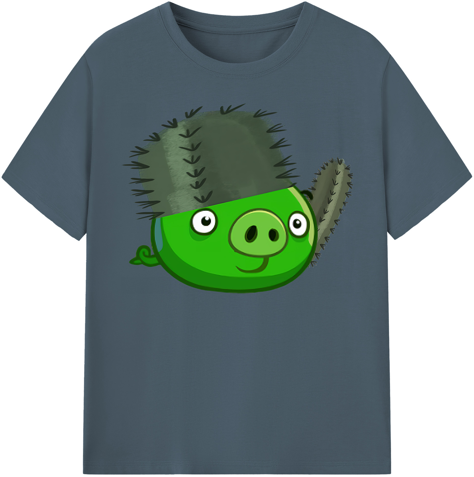 Angry Birds アングリーバード 綿100％半袖Tシャツ（フロントプリント）